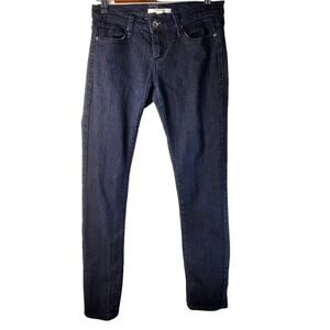 2.1‎ Denim Black Skinny Midrise Jeans Size 28x32